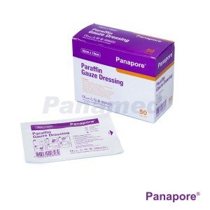 Panapore Paraffin Gauze Dressing 10x10cm